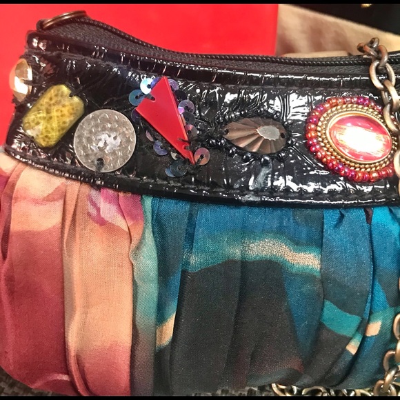 Mary Frances one of a kind embellished mini bag - Picture 4 of 14